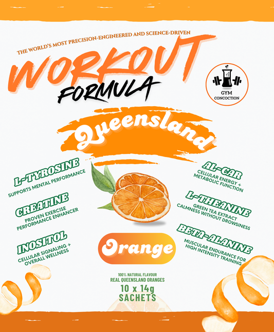Workout formula - QLD Orange Flavour