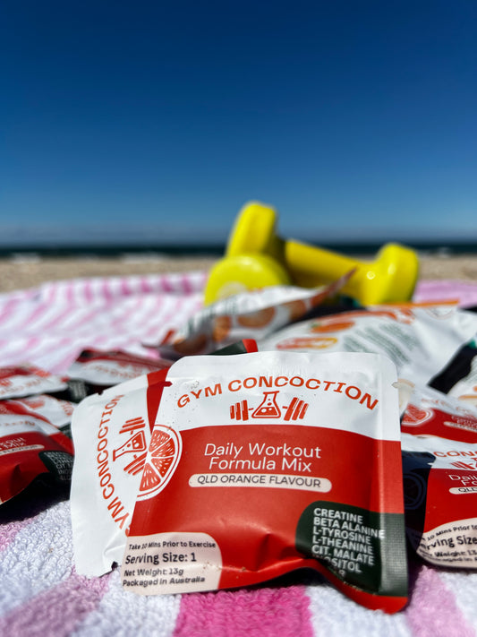 Workout formula - QLD Orange Flavour (Travel edition)